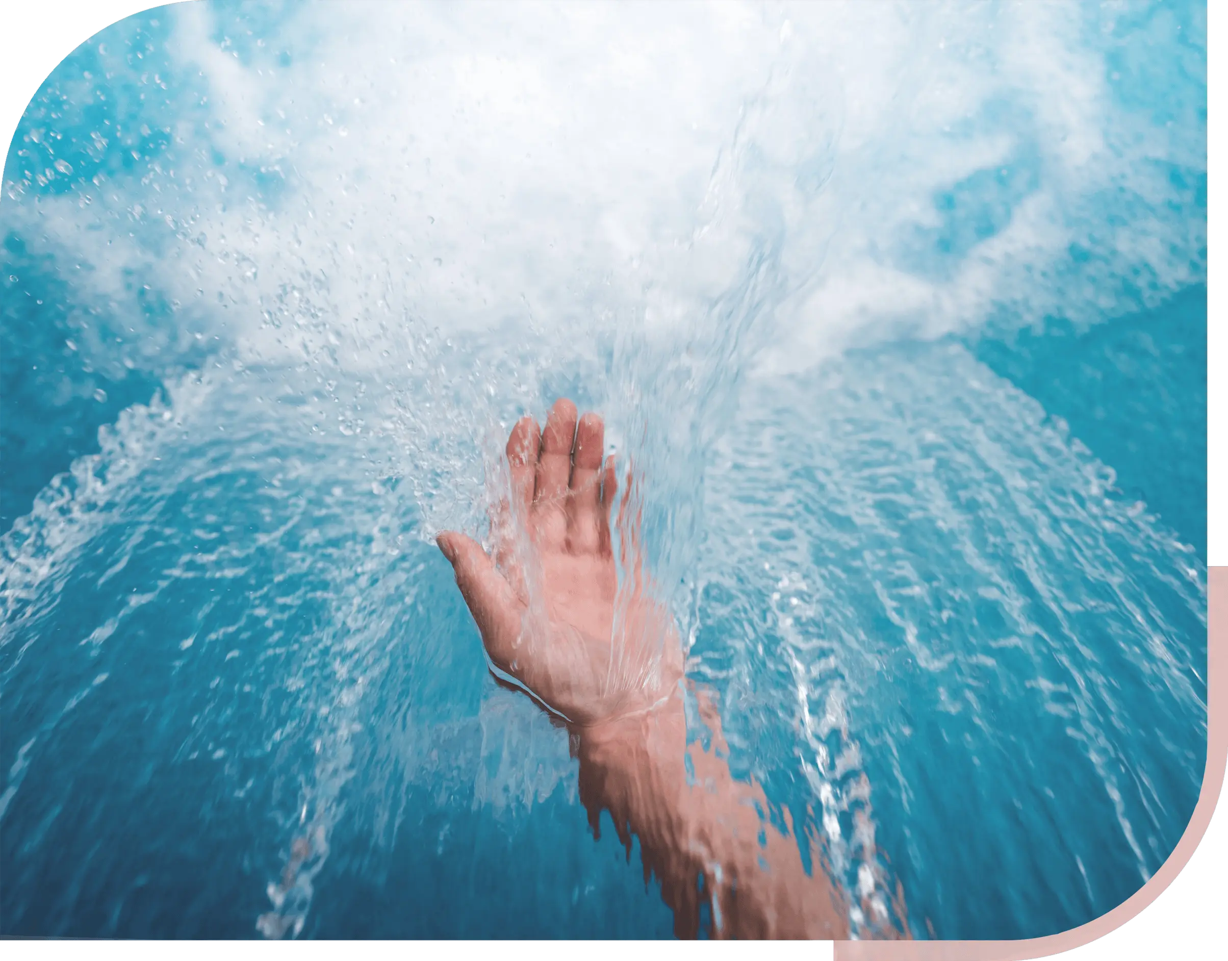 Hydromassage-Badewanne mit guter Wasserqualität