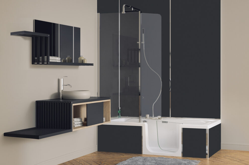 DUO, Paket mit Mischwasserzulauf